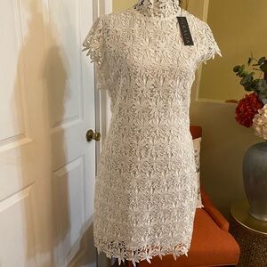 Large White Lace Dress